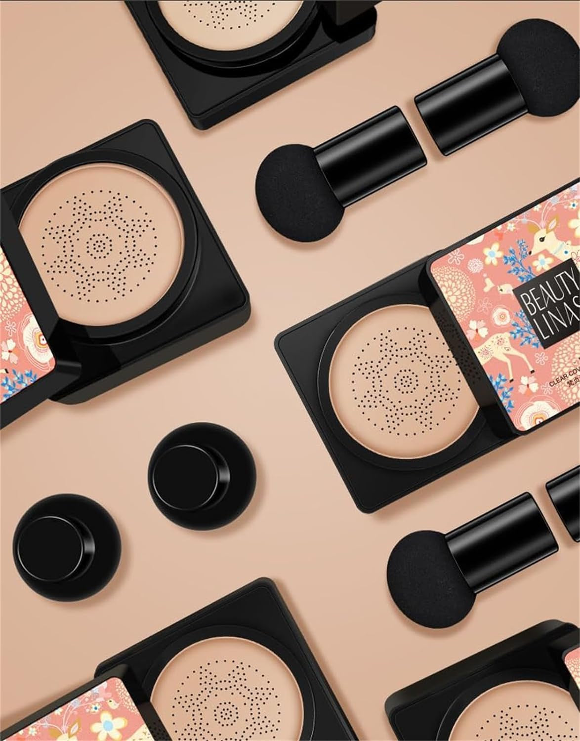 Beauty Linasi,Beauty Linasi Veze Clear Cover Beauty Cream (Natural, 1PCS)